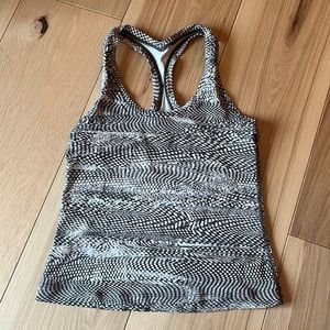 LULULEMON racerback crop tank